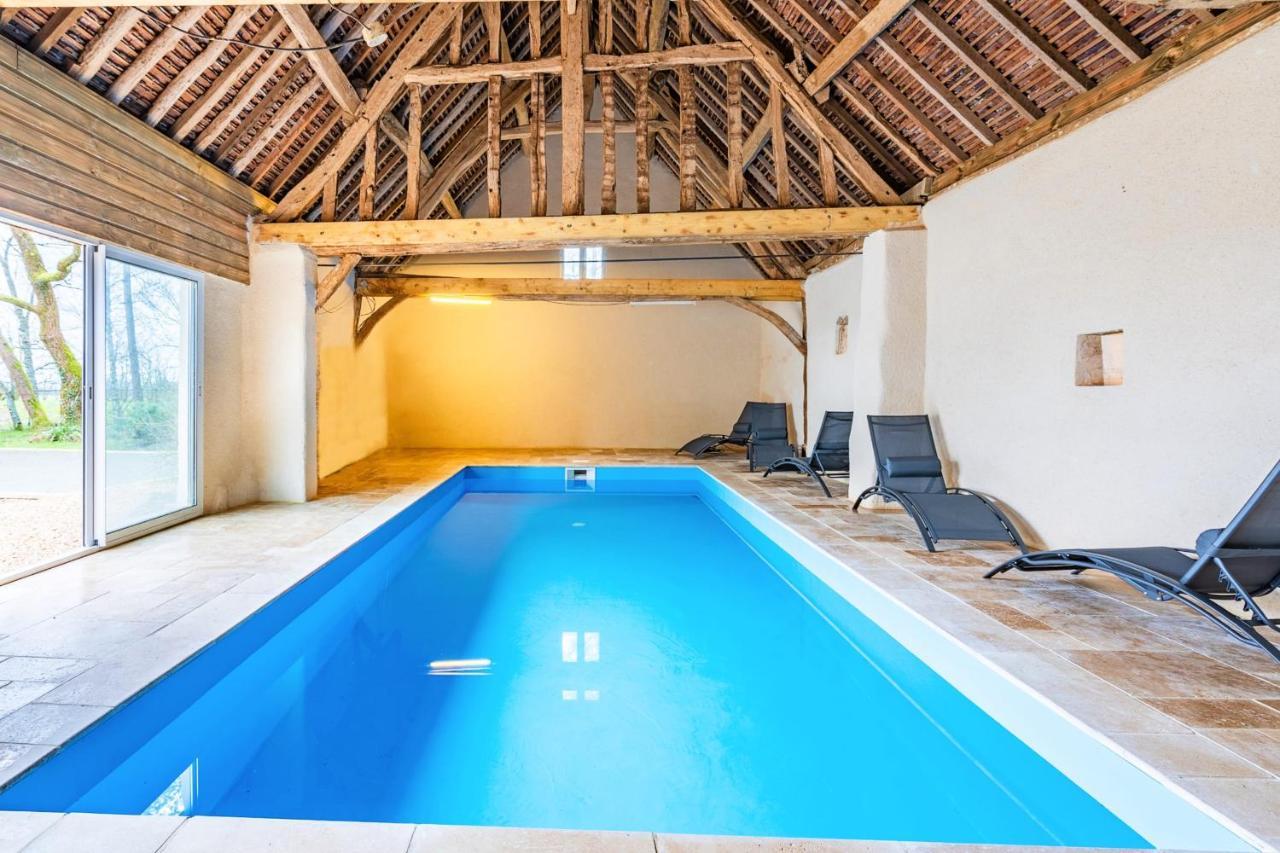 Crazy Villa Champs Corons 61 - Interior Heated Pool - 2H From Paris - 30P Les Menus Esterno foto