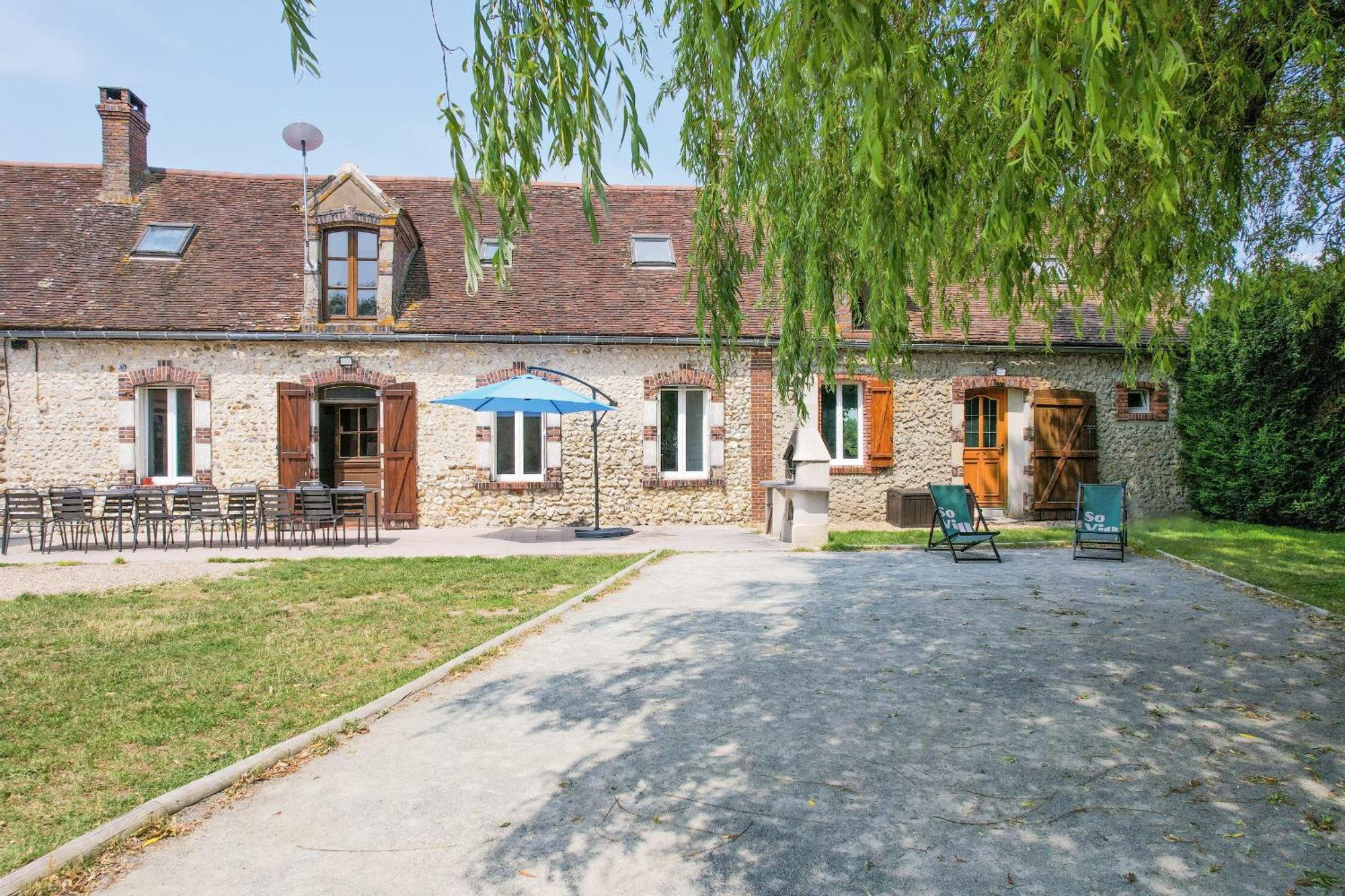 Crazy Villa Champs Corons 61 - Interior Heated Pool - 2H From Paris - 30P Les Menus Esterno foto